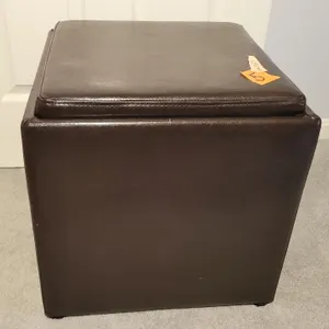 FAUX SQUARE STORAGE CUBE