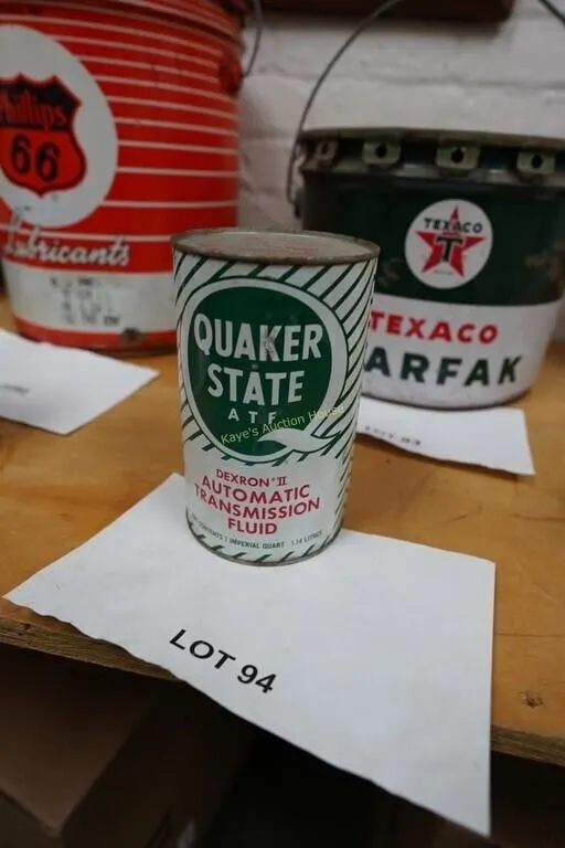 Quaker State ATF transmission fluid can