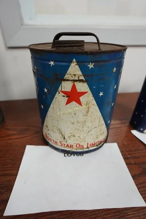 North Star Oil Limited metal can