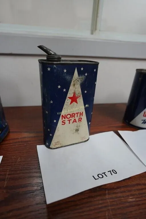 North Star one quart oil can