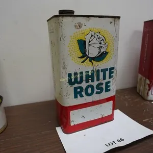 White Rose Oil can