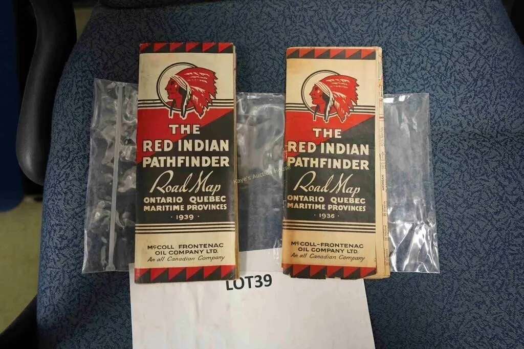 2-Red Indian Pathfinder road maps