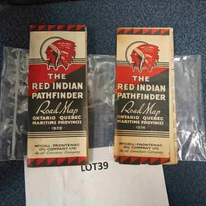 2-Red Indian Pathfinder road maps