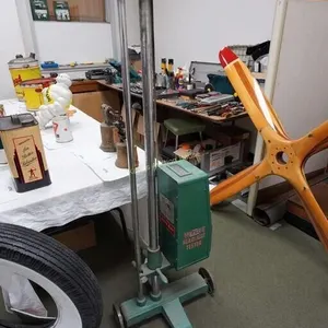 Weaver headlight tester on metal wheeled stand