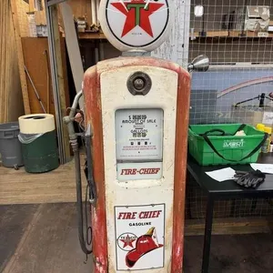 Early 1950's Bennett gas pump