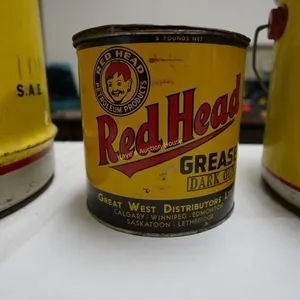 Red Head dark gun grease 5 lb net metal can