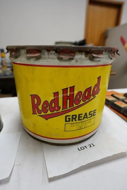 Red Head extra heavy chassis grease metal pail