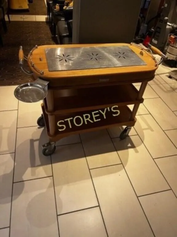 Spring Flamb� Cart ~44 x 21 x 36