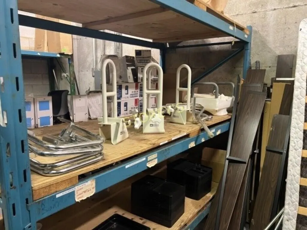 Rack Contents; Handicap Rails - CHECK