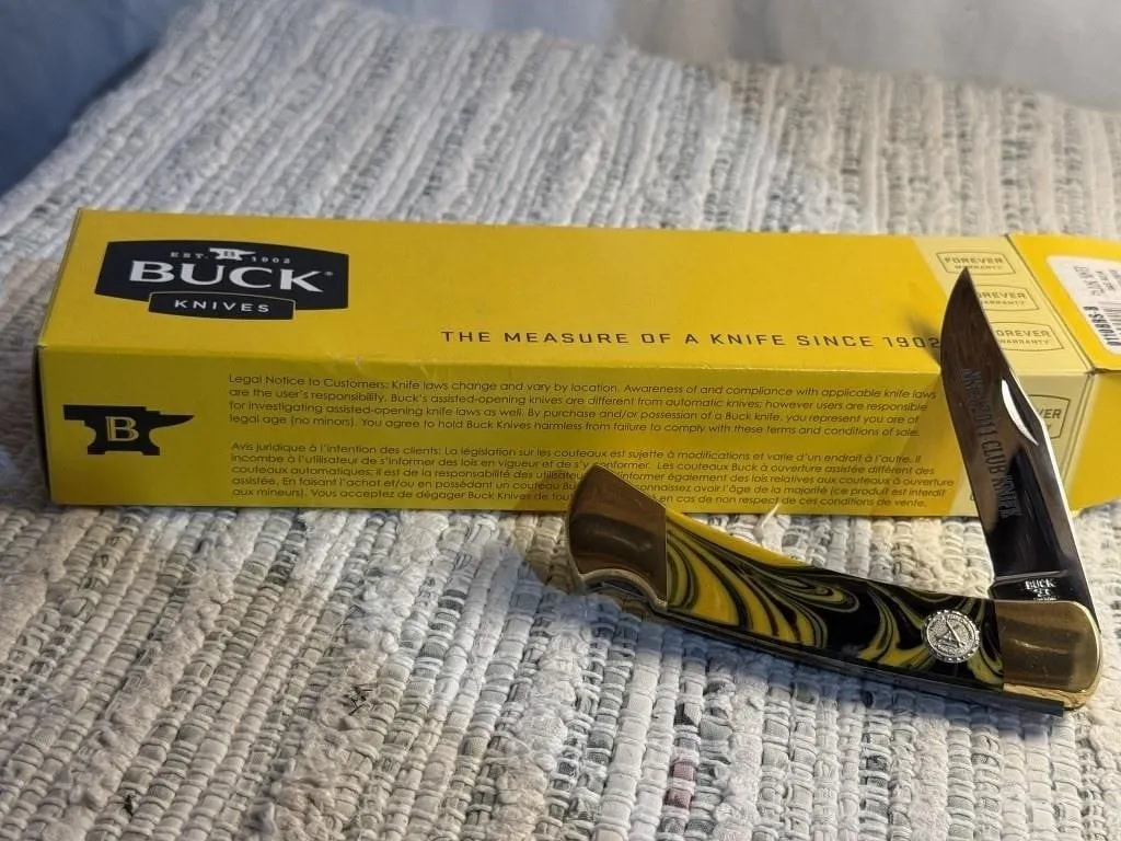 NKCA 2011 BUCK 110 Signature Series knife