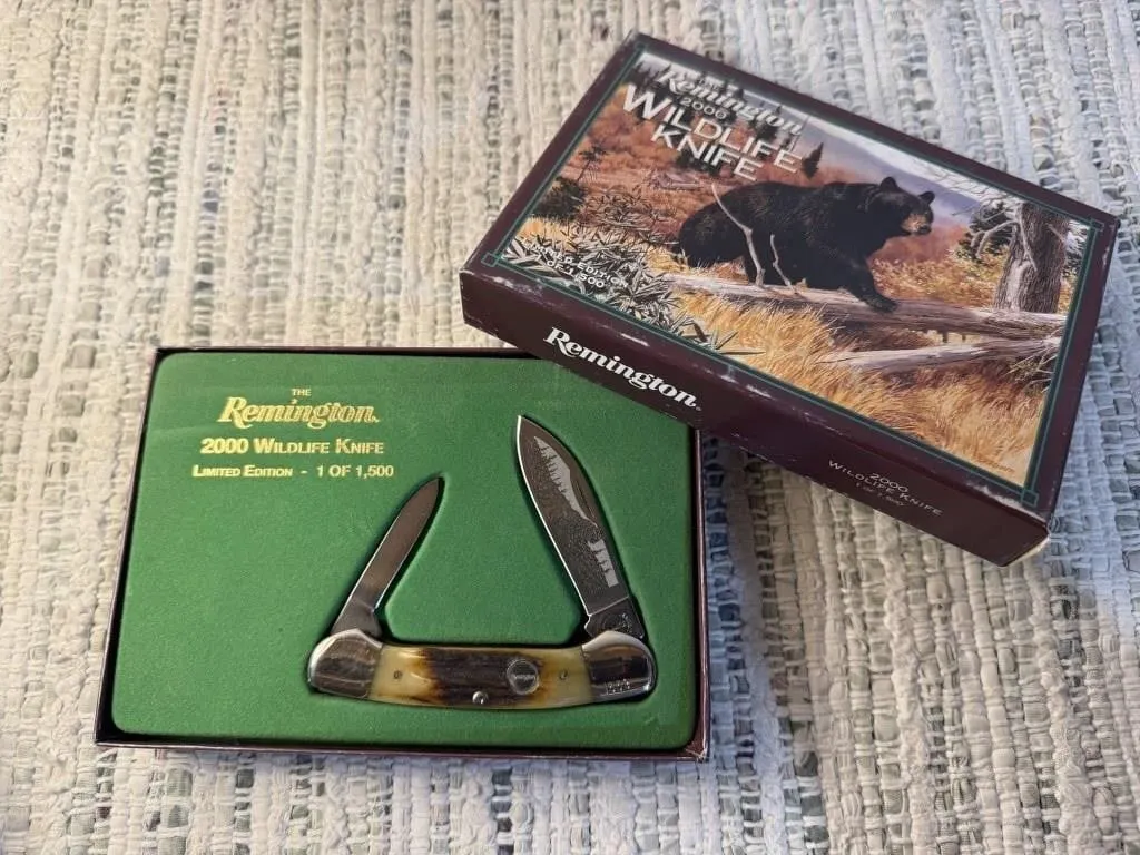 2000 REMINGTON WILDLIFE SERIES knife