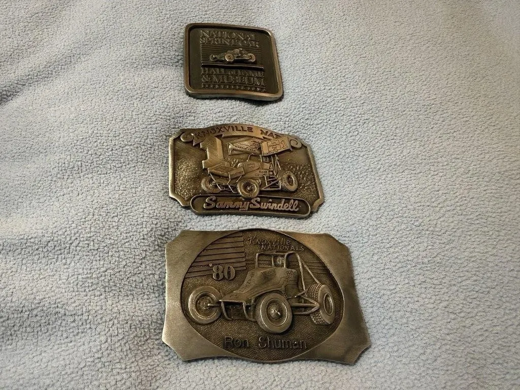 Knoxville National belt buckles (3)