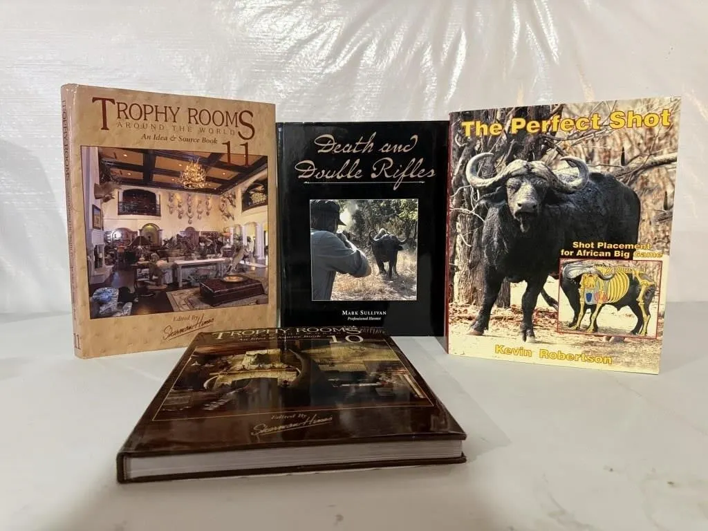 Trophy Rooms, hunting books (4)