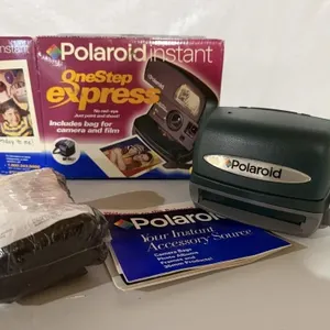 Polaroid One Step Express film camera