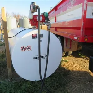 1000 Gal. Westeel Ground Level Fuel Tank,S/N 03506