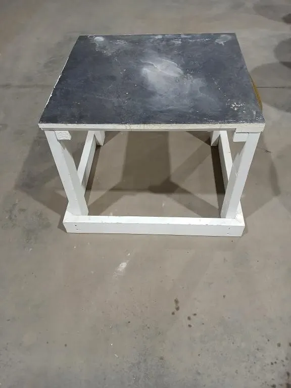 Wood framed stand/ table