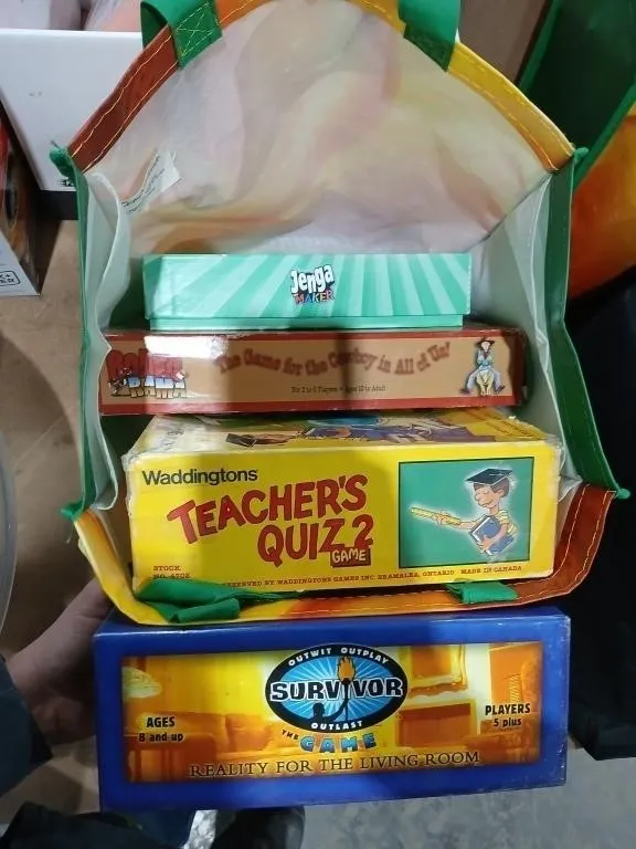 Bag w/ 4 Games
