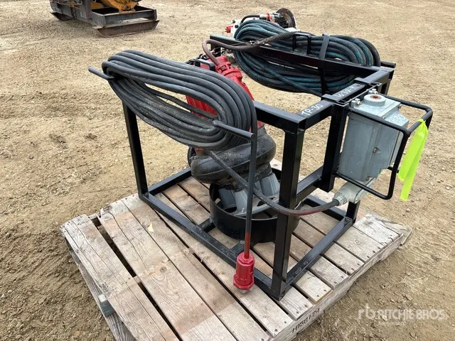 Flygt 3127 Series 4 in Trash Pump
