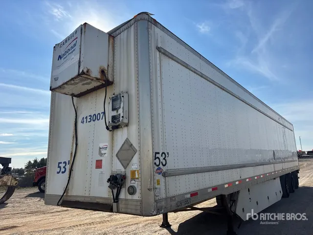2013 Utility 53 ft x 102 in Tri/A Heated Van Trailer