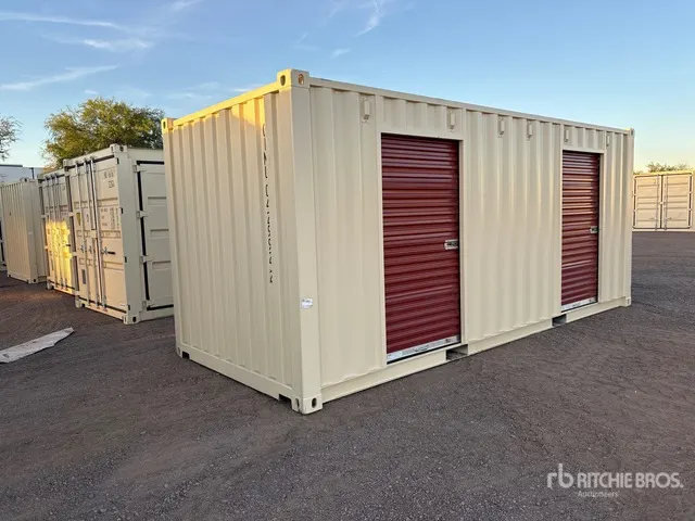 2025 20 ft Multi-Door Storage Container