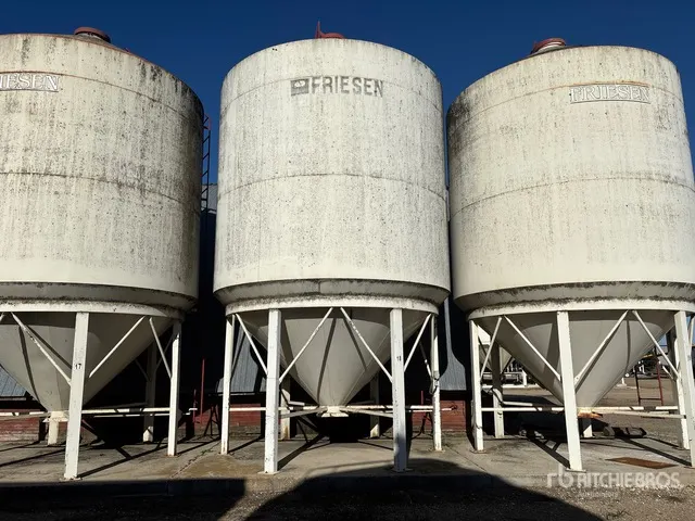 Friesen +/- 75 ton 3 Ring Fertilizer Hopper Grain Bin