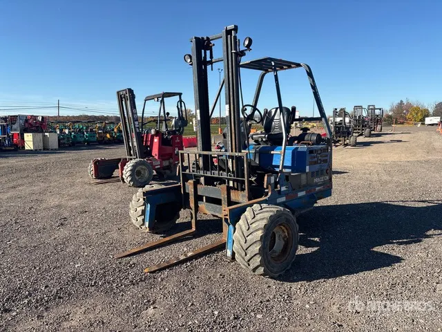 2010 Princeton PB50 5000 lb 3x3 Truck Mounted Forklift