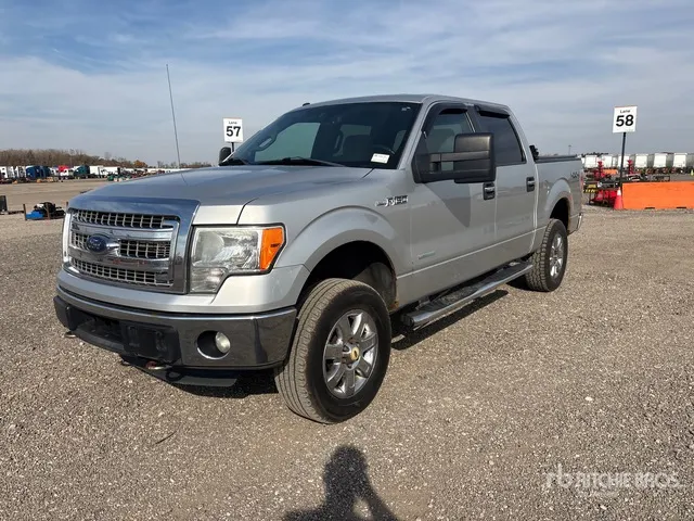 2013 Ford F-150 4x4 Crew Cab Pickup
