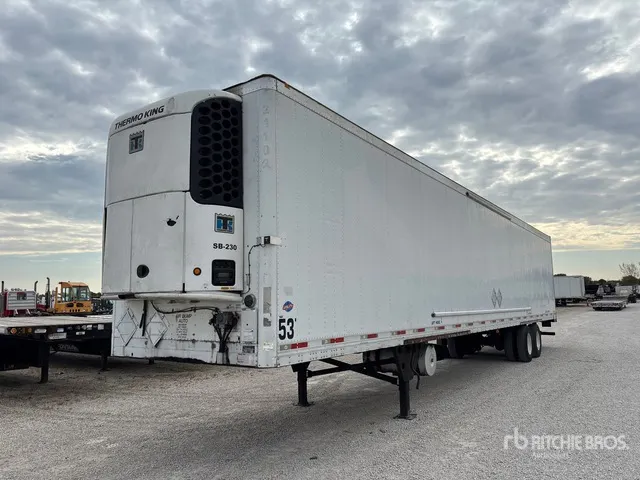2012 Utility VS2RA 53 ft x 102 in T/A Refrigerated Trailer