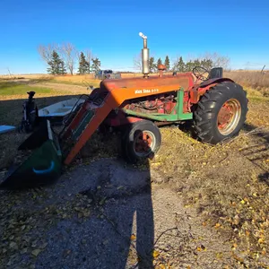 International W-400 Tractor with New Idea 503 Loader, Pickup OFFSITE by Colonsay, SK