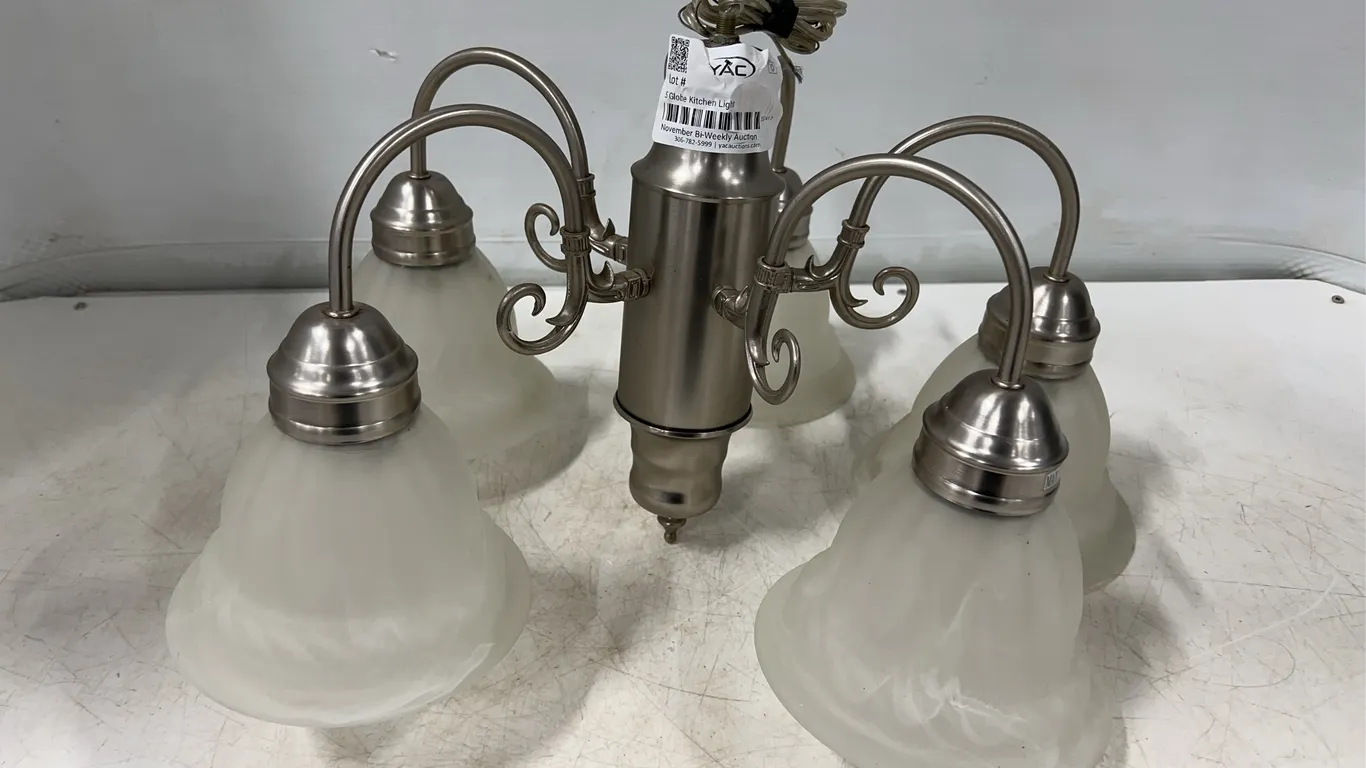 Five Globe Dining Room Light