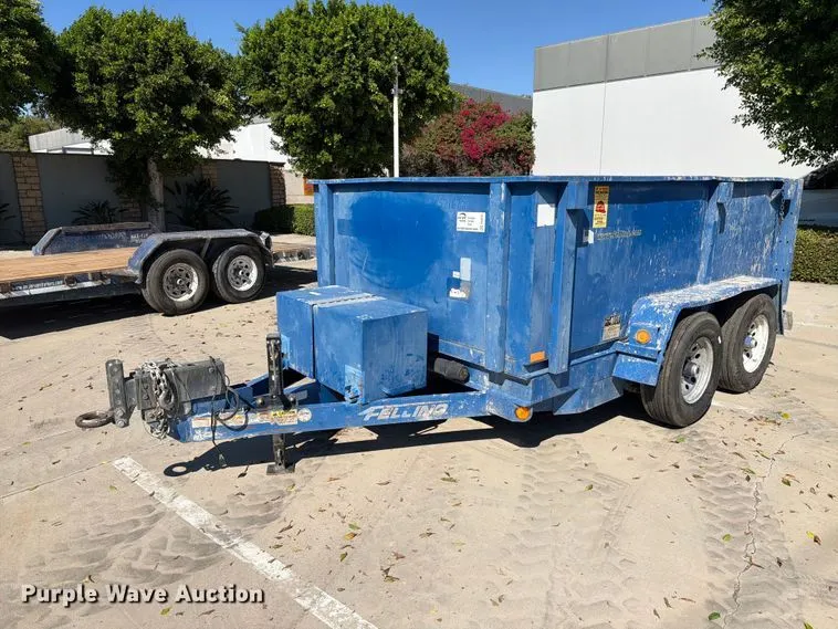 2017 Felling FT-10DT end dump trailer