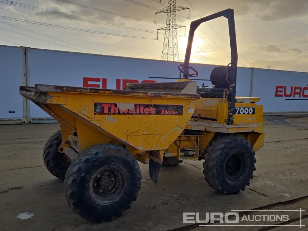 Thwaites 3 Ton Dumper, Roll Bar