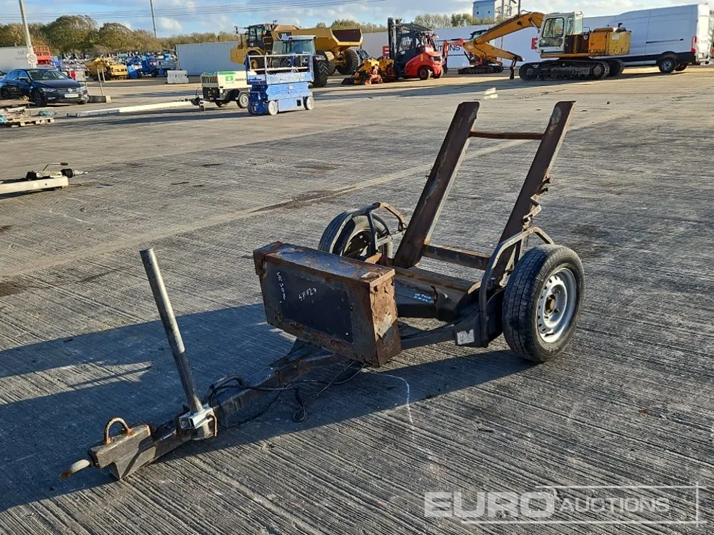Single Axle Trailer to suit Single Drum Pedestrian Roller
