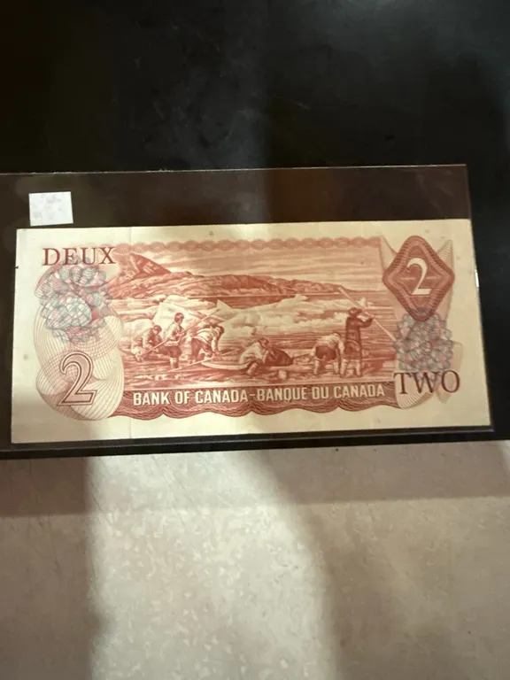 1974 Canadian Two Dollar Bill
