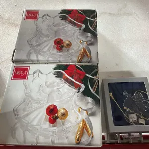 Crystal Angel Bowls and Ornament (T3)