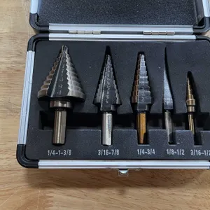 Step Drill Set in Metal Case (PR10)
