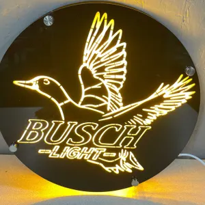 Busch Light Duck LED Neon Style Sign (T6)