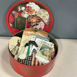 Vintage Ephemera Tin (T4)