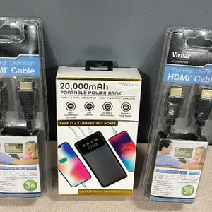 Power Bank and HDMI Cables (T4)