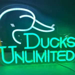 Ducks Unlimited LED Neon Style Sign (T6)