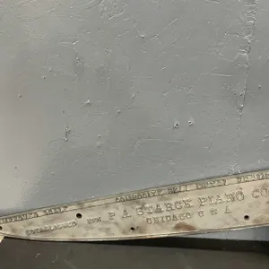1891 Starck Piano Co. Cast Iron Piano Frame (T4)