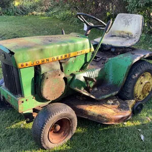 John Deere 112 Garden Tractor, Kohler Engine