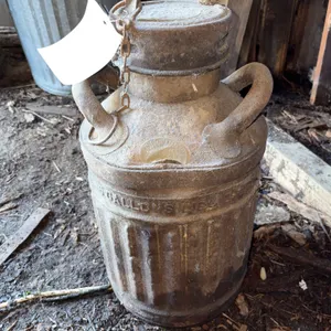 5 Gallon Steel Milk Can With Handles