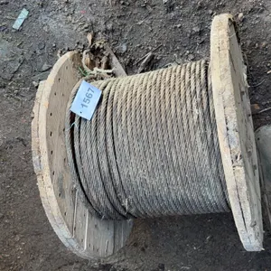Steel Wire Rope on Wooden Spool