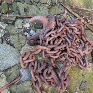 Heavy Duty Metal Chain With Large Hook