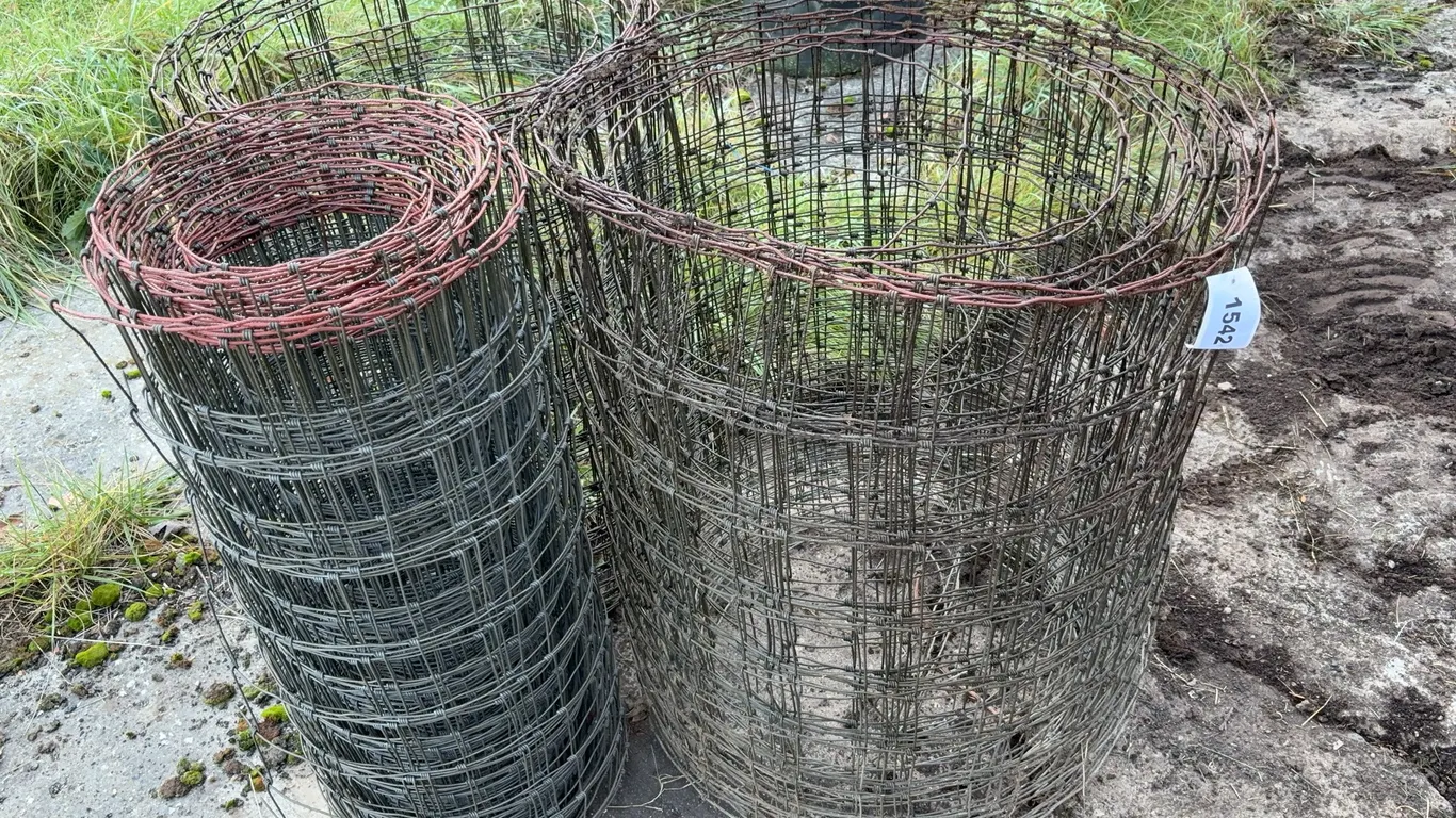 Four Rolls of Welded Wire Fencing