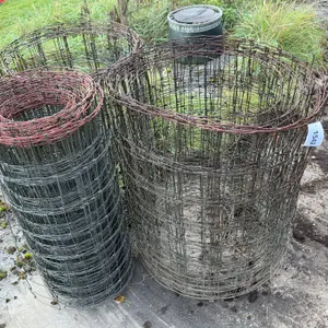 Four Rolls of Welded Wire Fencing