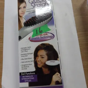 NEW:  QUICK 'N STRAIGHT HAIR BRUSH AS SEEN ON TV (MSRP $35.00)