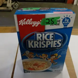 SHELF PULLS (AS IS):  CHOCOLATE CHEERIOS (315G) & RICE KRISPIES CEREAL (285G)