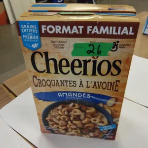 SHELF PULLS (AS IS):  CHEERIO OAT CRUNCH CEREAL (516 G) - 2 BOXES